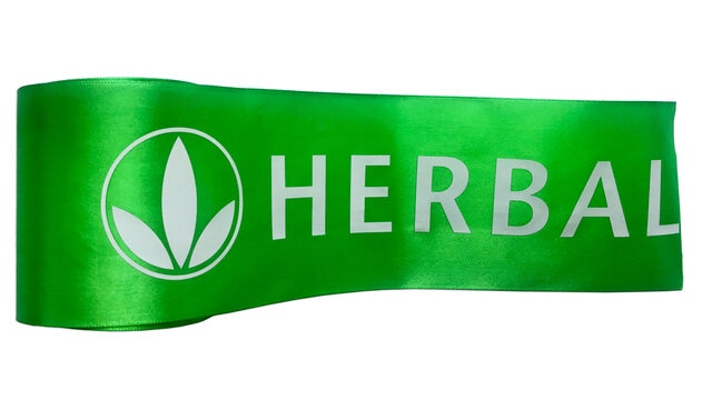 Стрічка для перерізання, друк HERBALIFE Лента для перерезания, печать Herbalife