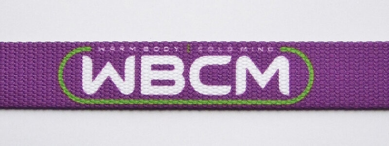 Стрічка ремінна з друком WBCM Лента ременная с логотипом