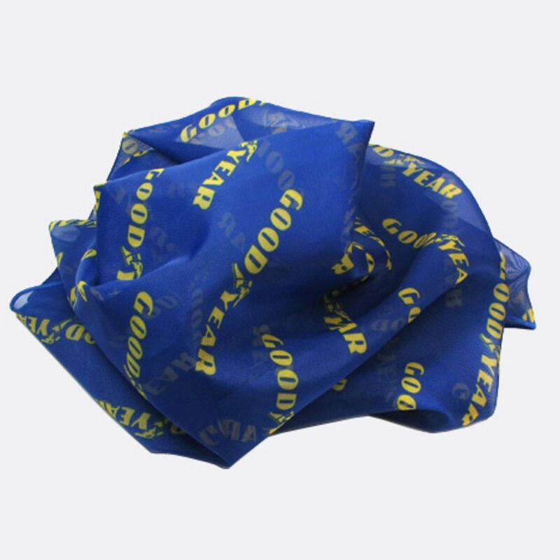 Хустка шифонова з лого GOODYEAR Платок шифоновый с логотипом