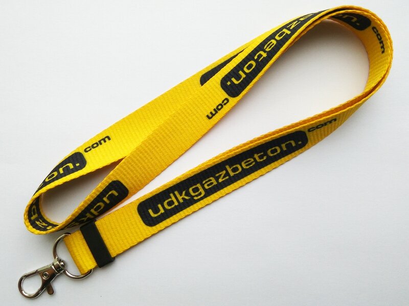Шнурок з логотипом UDKGazBeton Шнурок с регулятором длины